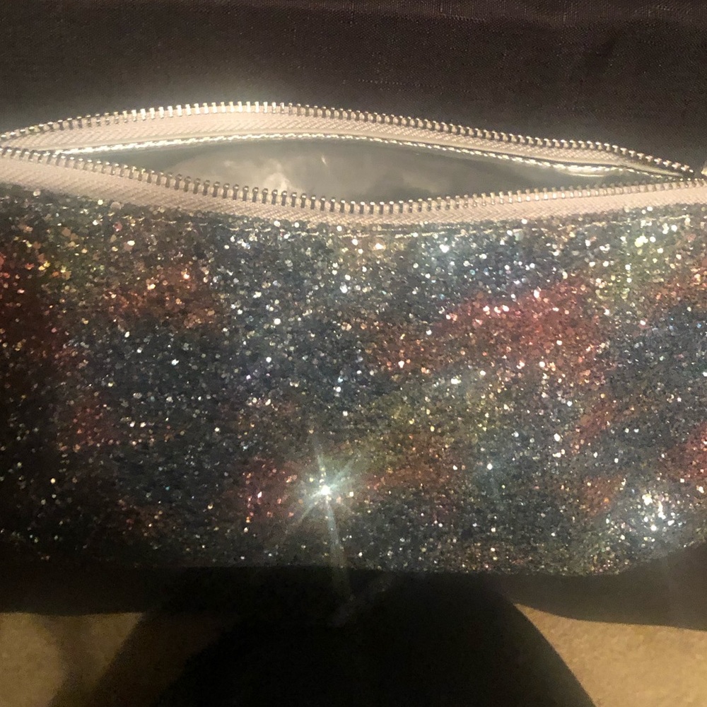 Steve Madden Sparkly Multicolored Clutch - image 2